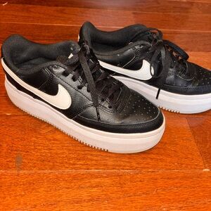 Nike Court Vision black and white Sneakers